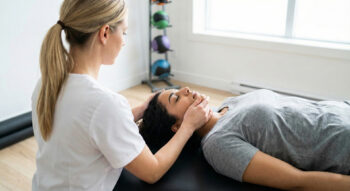 CMD-Behandlung - Therapie bei Kiefergelenksbeschwerden Spezialisierte CMD-Therapie zur Behandlung von Kiefergelenksbeschwerden und Zähneknirschen durch einen Experten in der Praxis Ulrike Freund Dortmund-Hörde.