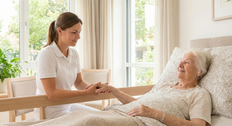 Palliativ und Hospizphysiotherapie in Dortmund Einfühlsame Palliativphysiotherapie zur Schmerzlinderung und Steigerung der Lebensqualität für schwerstkranke Patienten in Dortmund.