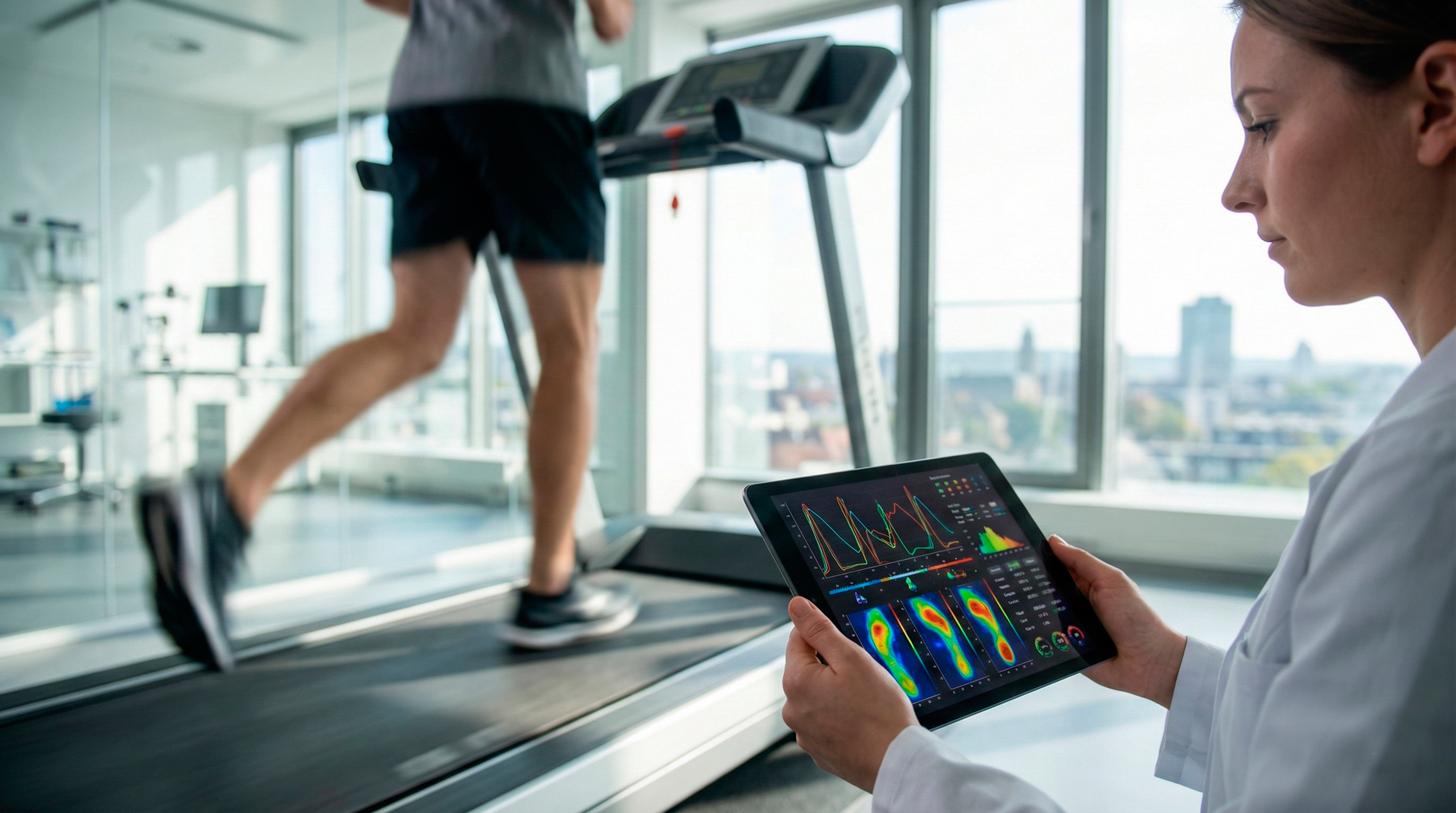 Professionelle Laufstilanalyse in Dortmund zur Identifikation von Fehlbelastungen und Vermeidung von Achillessehnenreizungen.